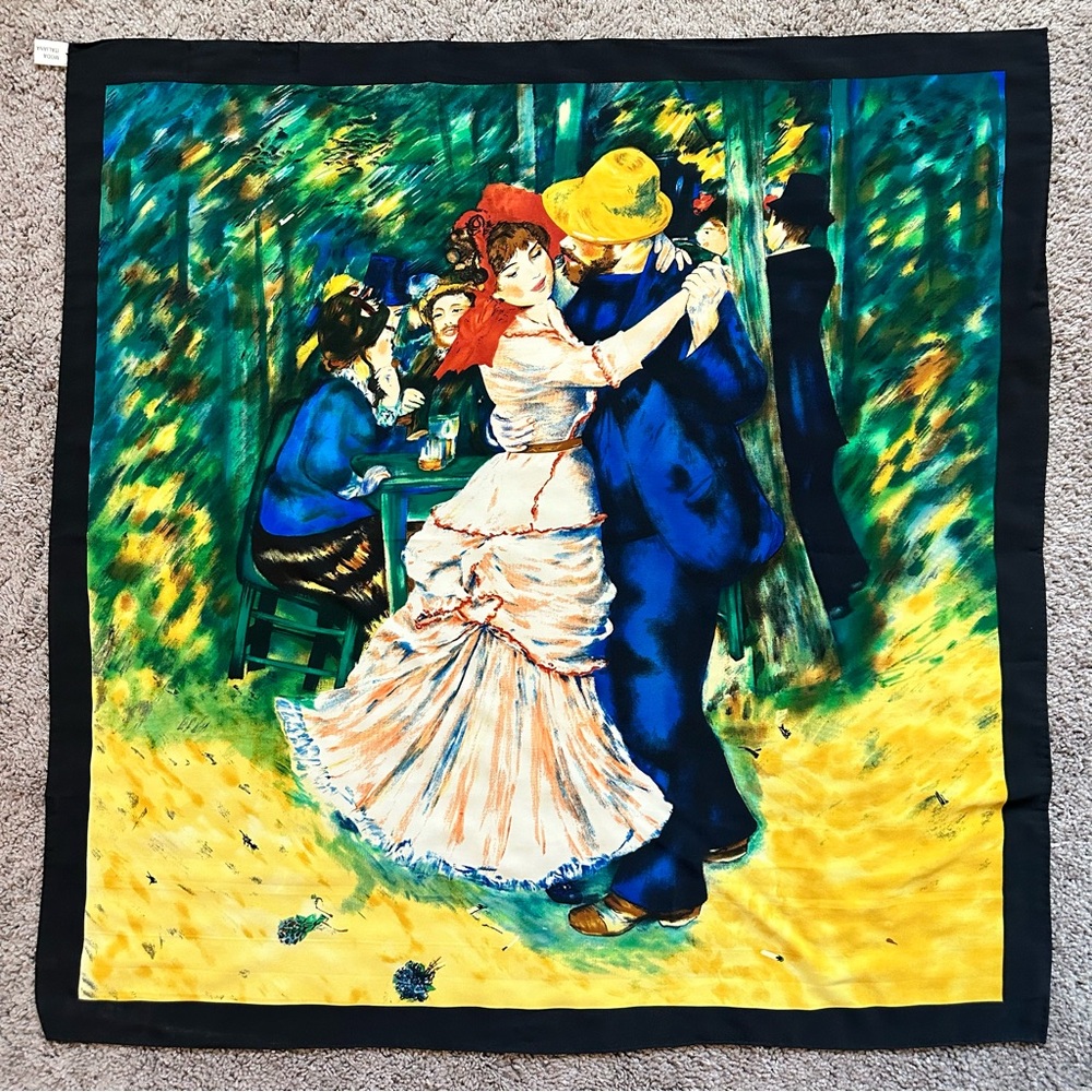Renoir Art Silk Scarf